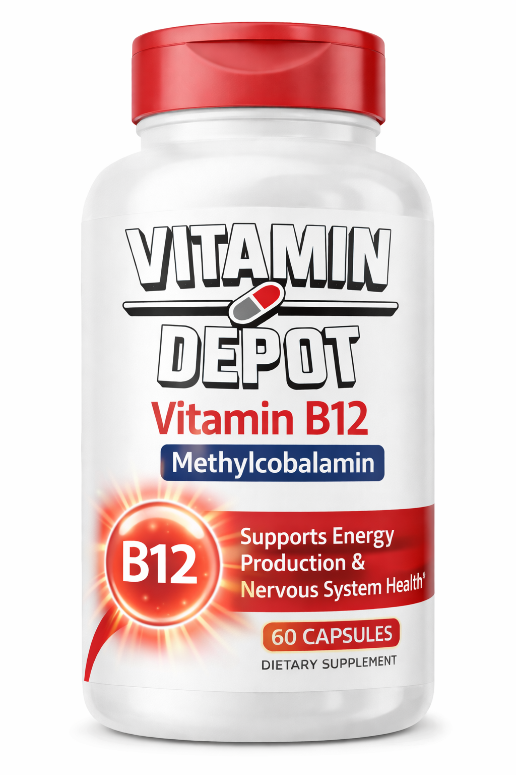 Vitamin B12 Methylcobalamin 60 Capsules